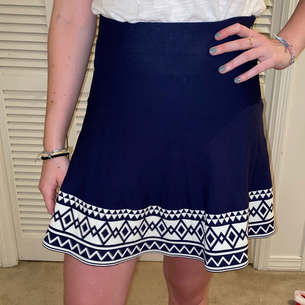 Francesca’s knit high waisted skirt!